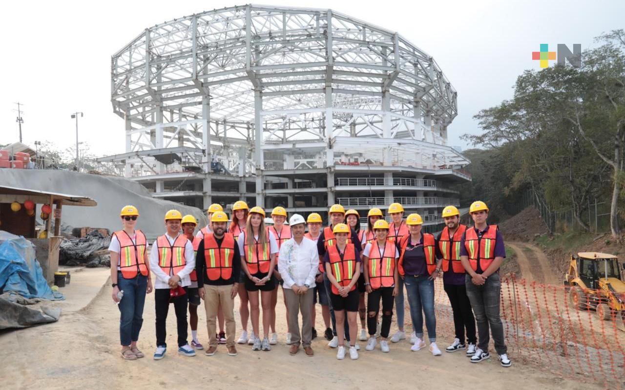 Halcones de Xalapa Femenil visitaron el que será su nuevo Nido
