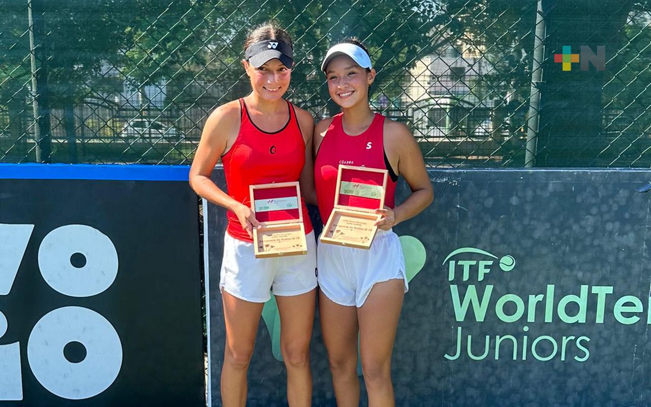 Hanne Estrada logra campeonato de dobles en Dominicana