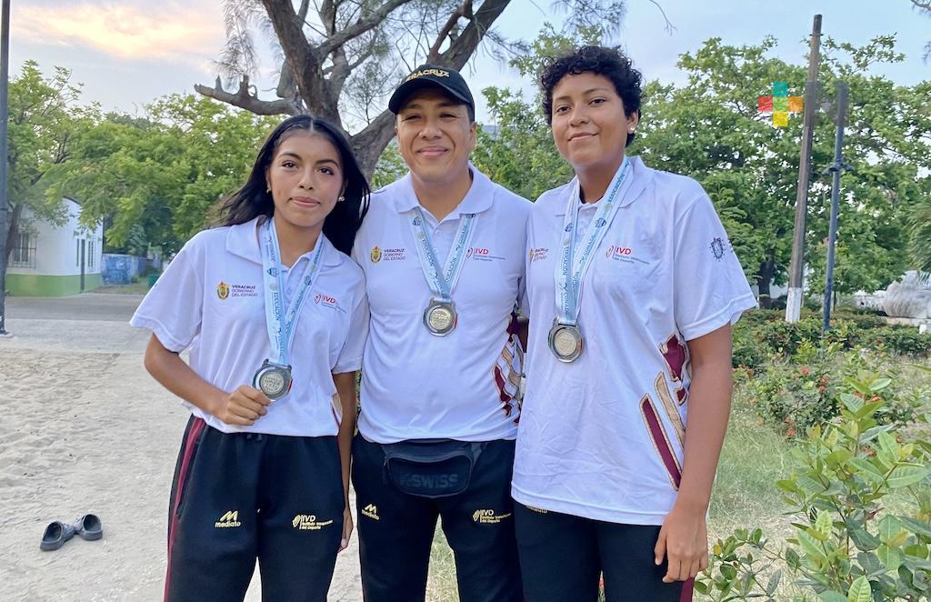 Melina Román y Jocelyn Contreras ganaron plata en Voleibol de Playa de Nacionales Conade 2024
