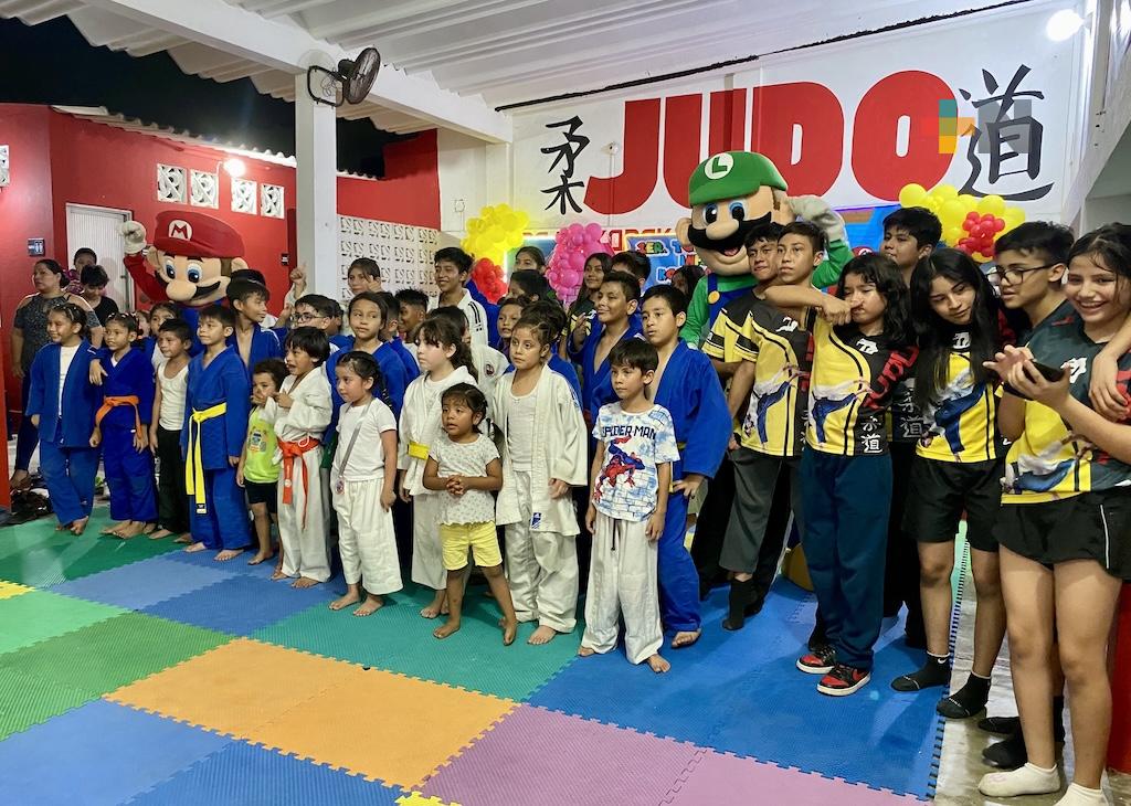 Celebran primer torneo local de Judo Infantil, en Coatzacoalcos