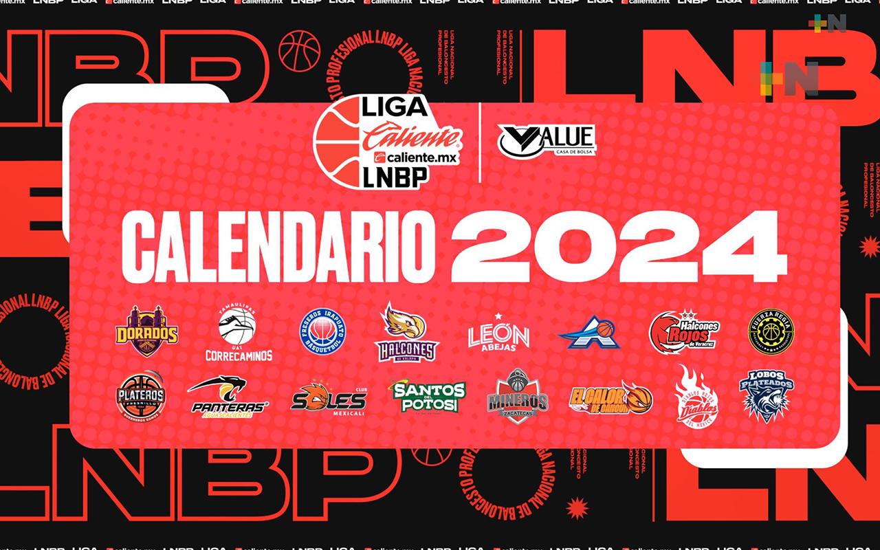 LNBP revela calendario, Halcones Rojos inauguran de locales ante Xalapa el 11 de julio