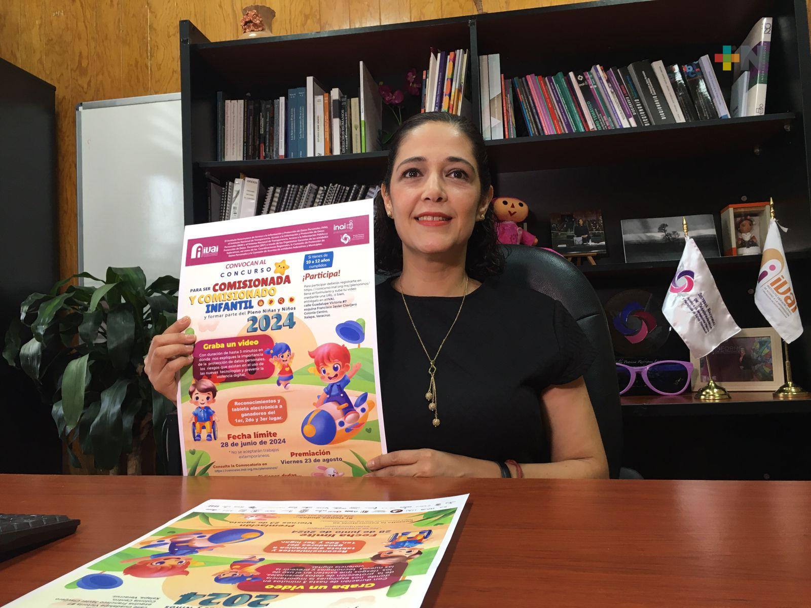 Por cerrar plazo para ser comisionada y comisionado infantil 2024″: IVAI