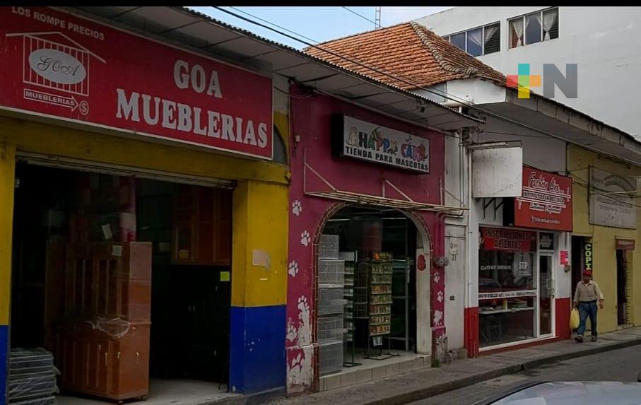 Empresarios y comerciantes tuxpeños se quejan por rentas altas en locales