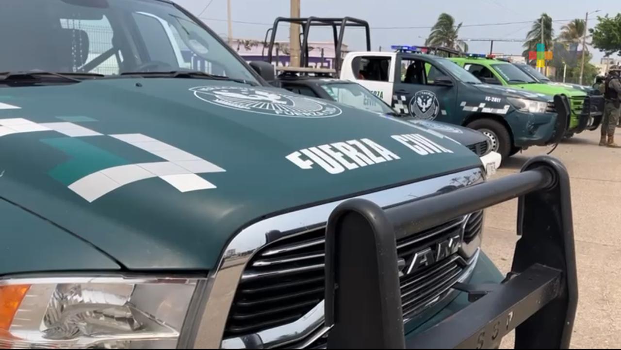 Aplican operativo «Coatzacoalcos seguro» en Ciudad Omealca para inhibir delitos
