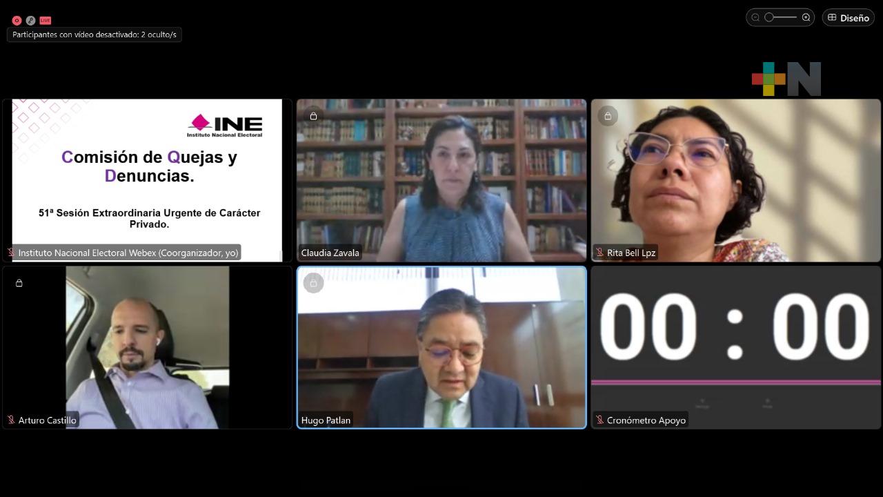 Ordena INE suprimir del tercer debate presidencial manifestaciones en contra de Morena