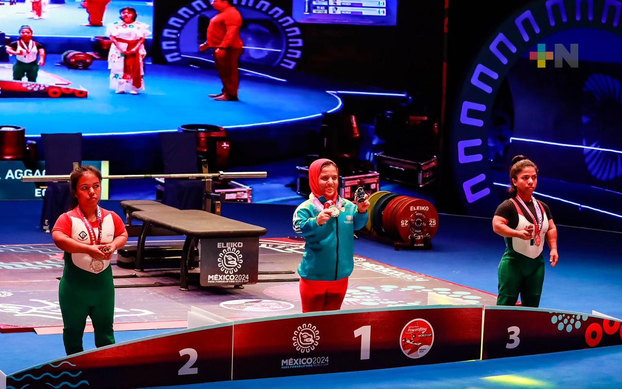 Ganan veracruzanos en el Parapowerlifting World Cup