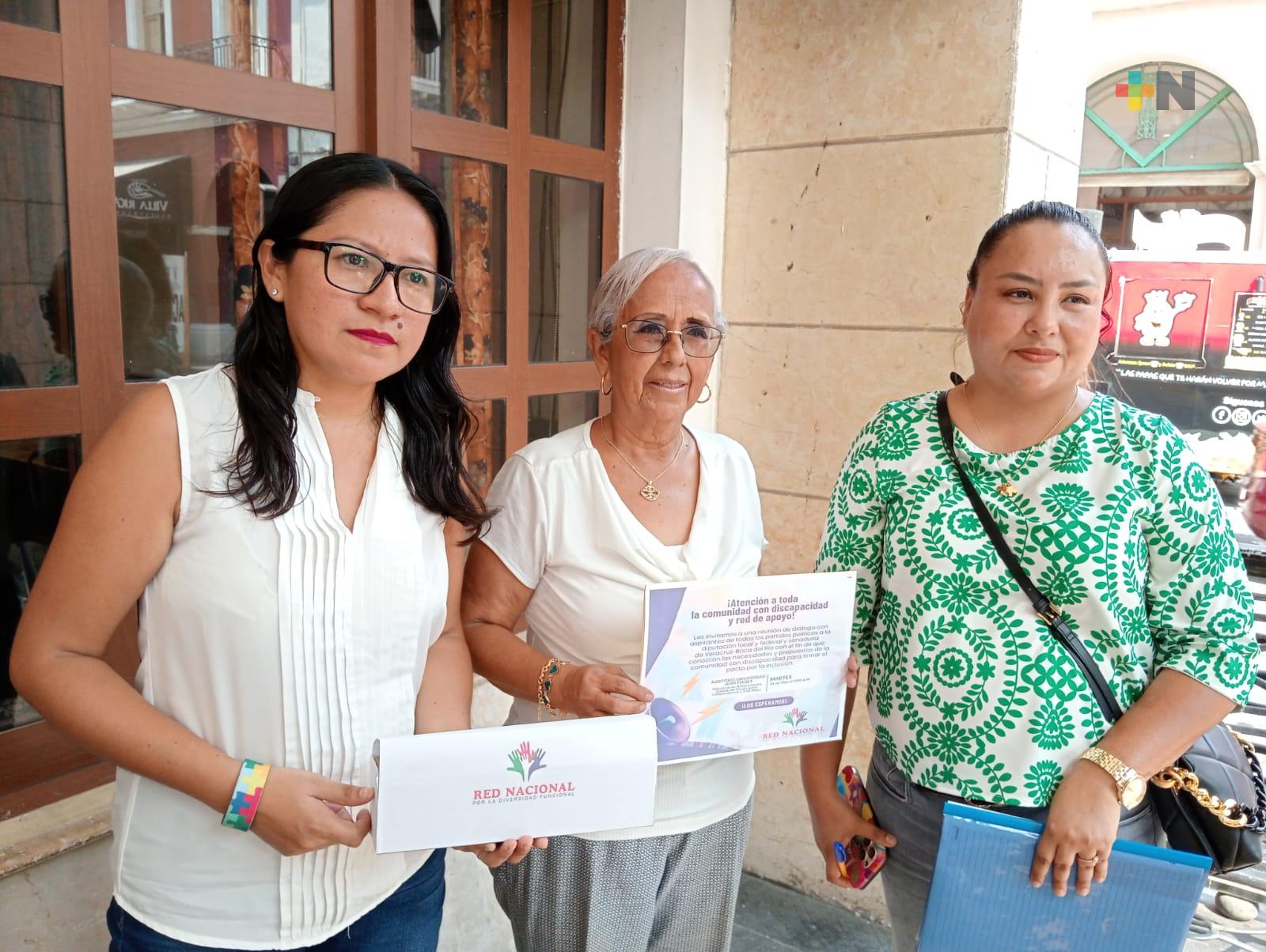 Organización de discapacitados dialogarán con candidatos de Veracruz-Boca del Río