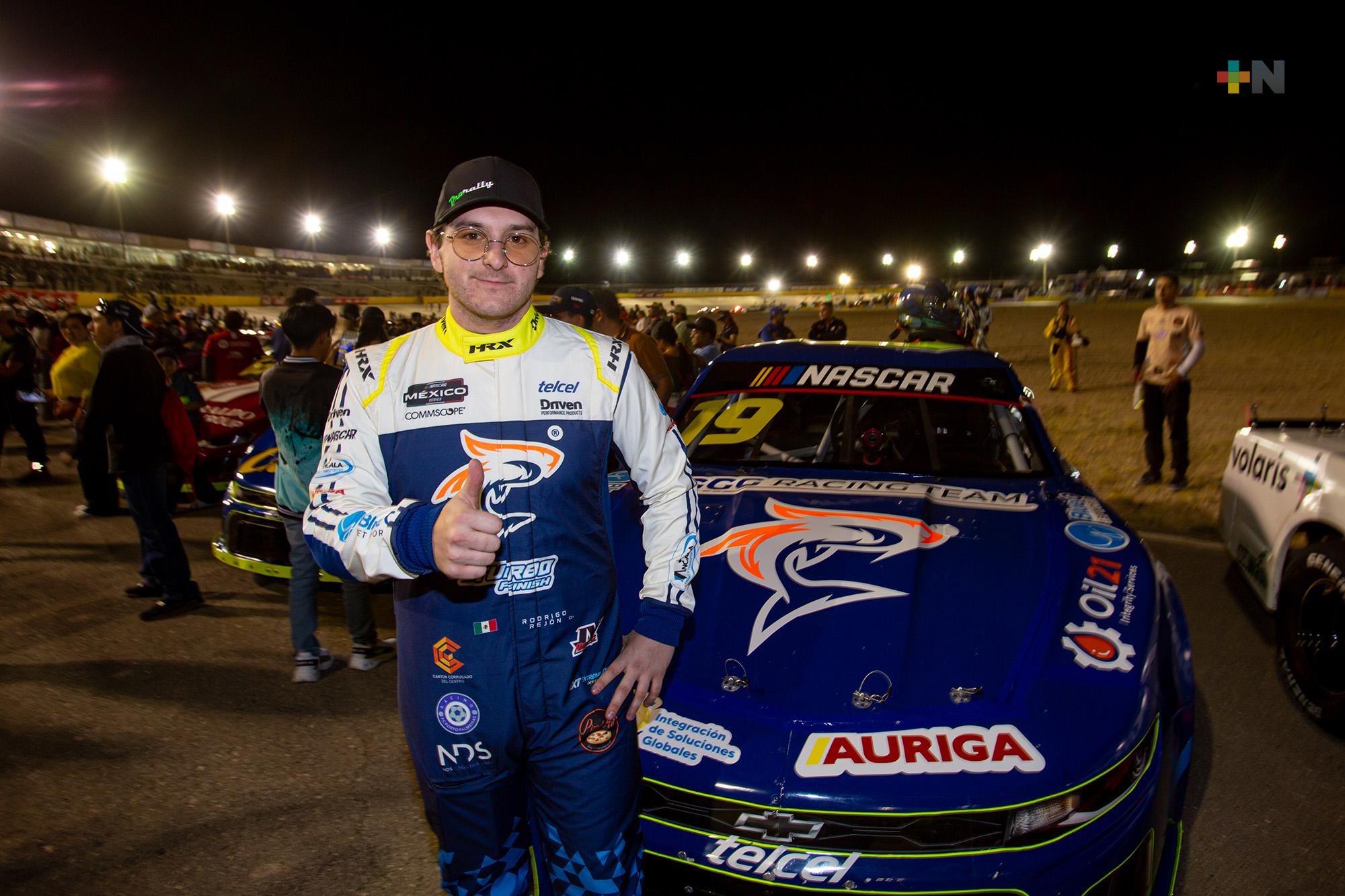Rodrigo Rejón y GGG Racing Team evalúan carreras en NASCAR México Series