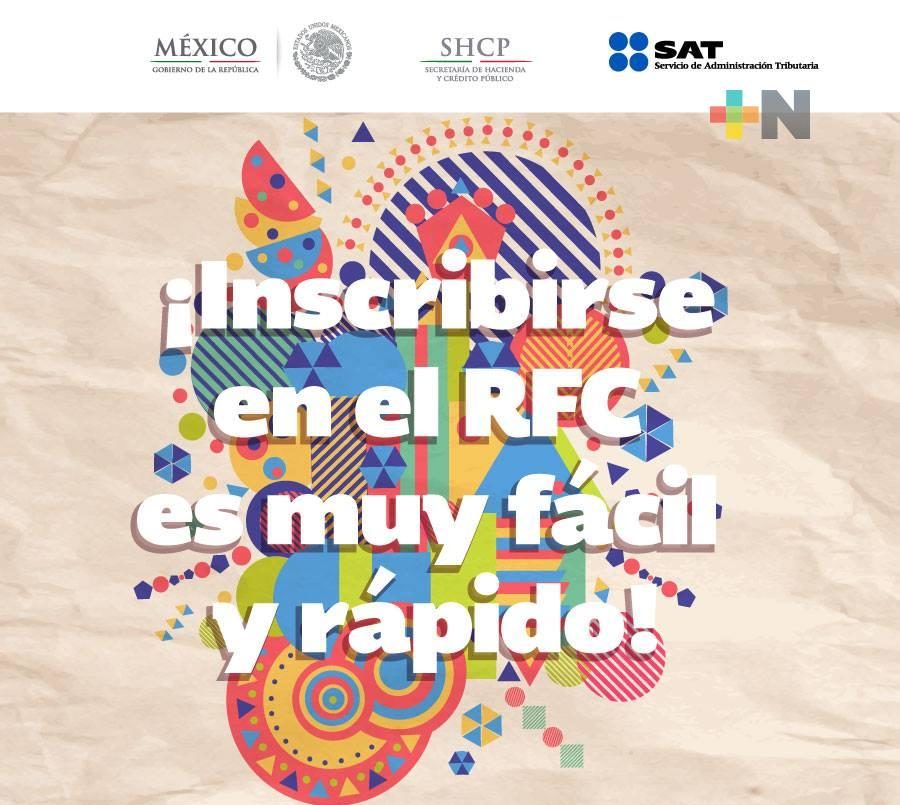 SAT invita a inscribirse en RFC a quienes comienzan vida laboral o negocio