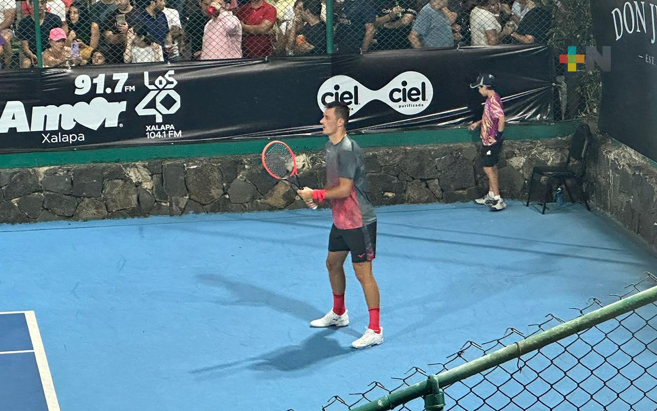 Lista la final de singles en el Abierto Don Justo Mi Veracruz