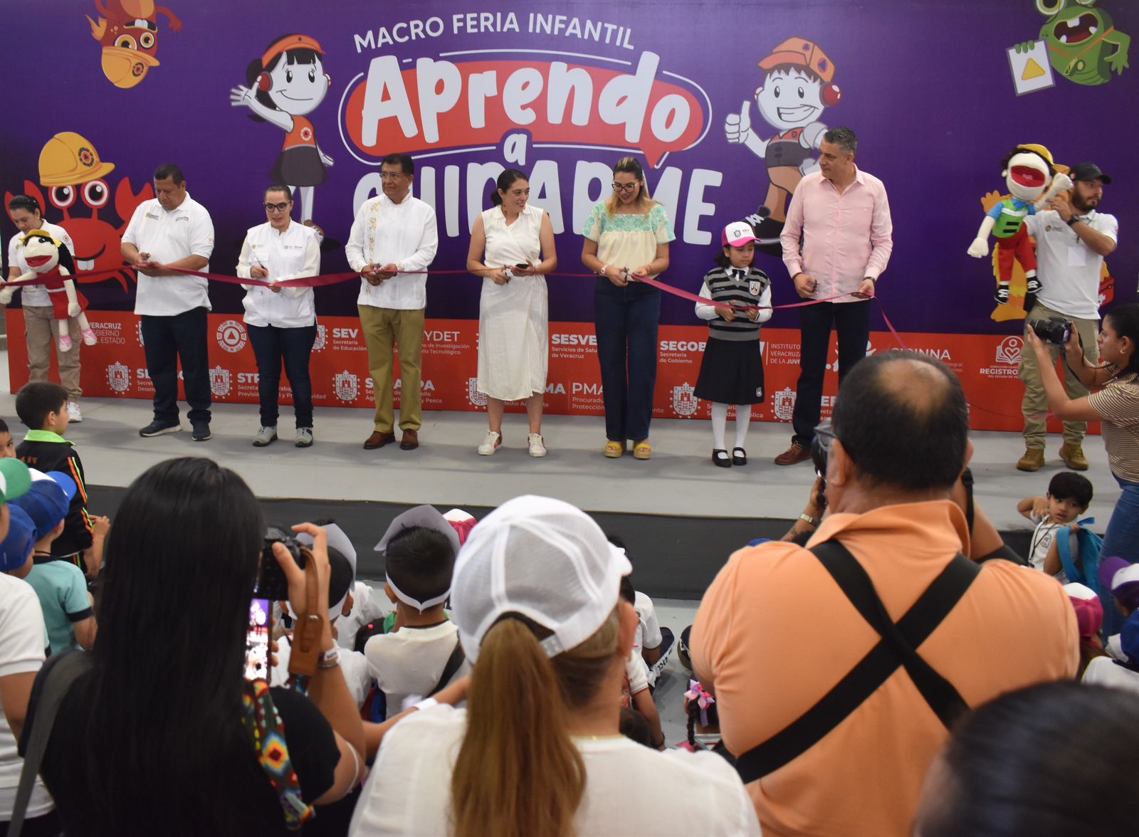 Velódromo de Xalapa sede de Macro Feria Infantil “Aprendo a cuidarme»