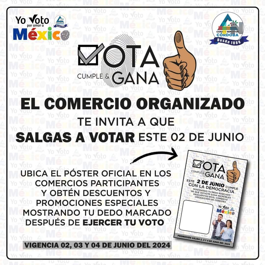 Canaco Córdoba hará campaña «Vota, cumple y gana» con incentivos a quienes sufraguen