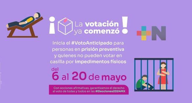 Martes 14 de mayo voto anticipado de 11 personas postradas por enfermedad en Xalapa