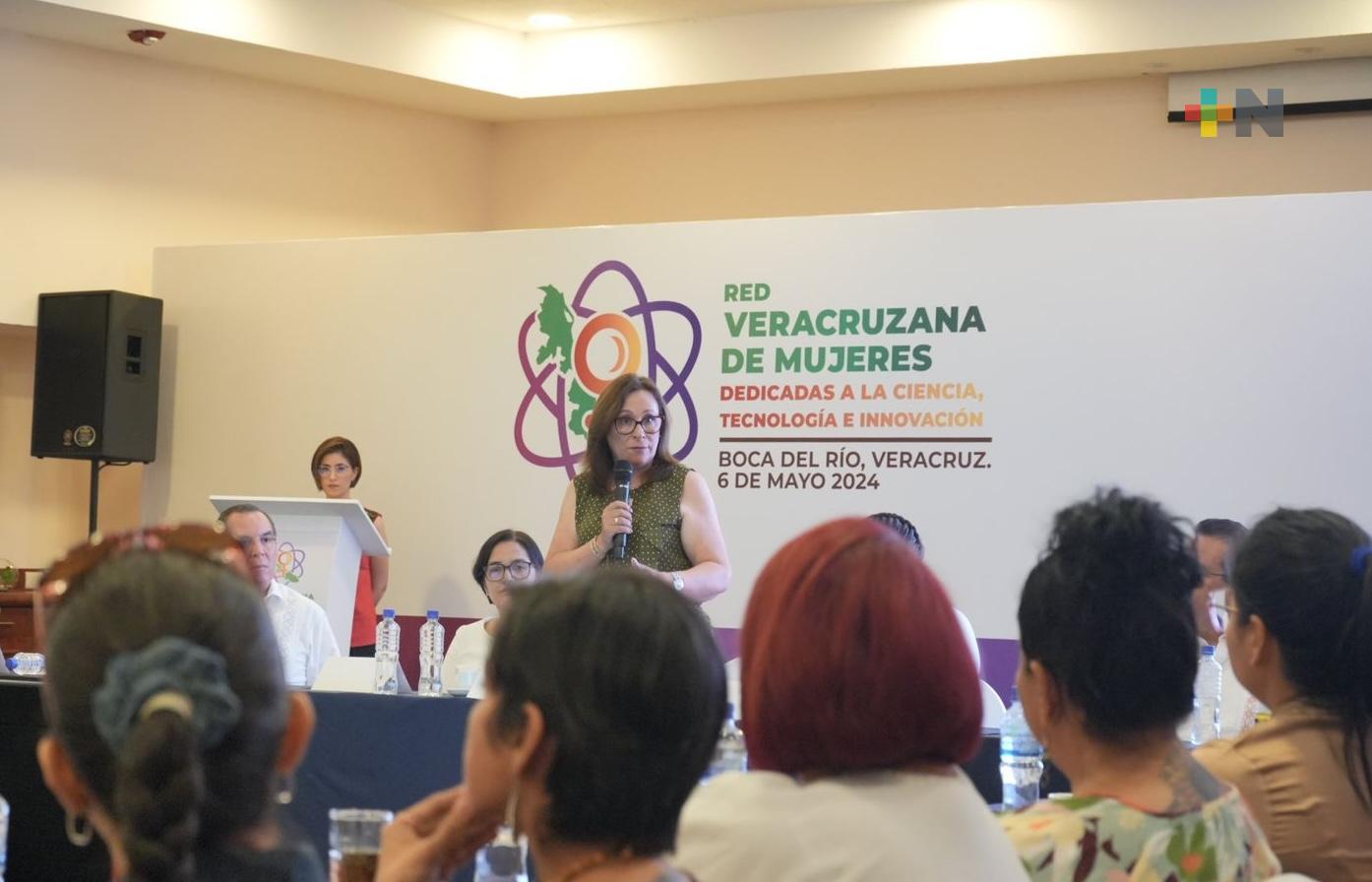 Rocío Nahle anuncia todo el respaldo de su gobierno a la ciencia y tecnología