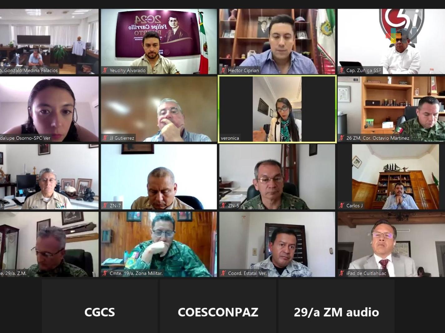 Mesa para Construcción de la Paz sesionó de manera virtual, este martes