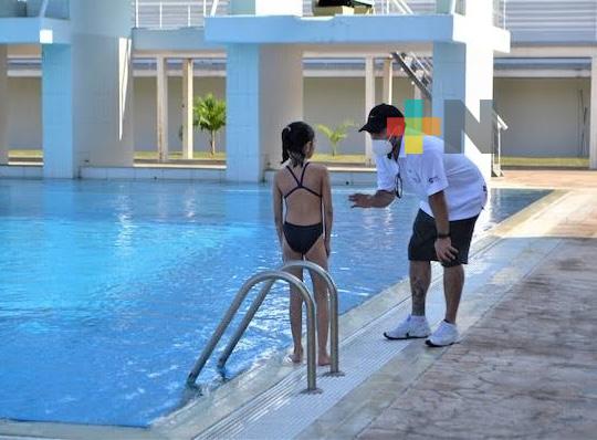 Aumenta interés de niños, niñas y jóvenes por integrarse a la Escuela de Clavados Veracruz