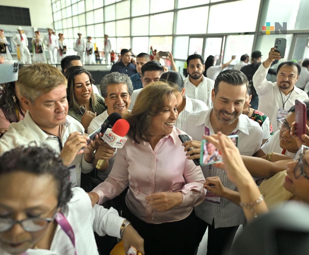 La victoria de Morena se siente, afirma Rocío Nahle