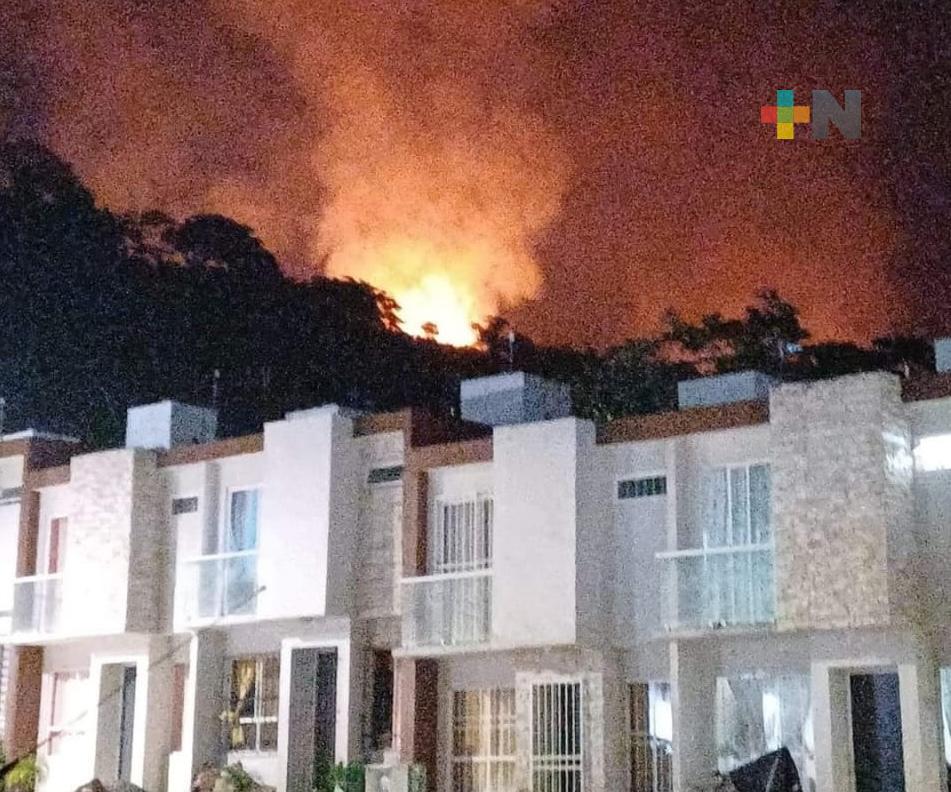 Controlan y liquidan incendios forestales por Zongolica y zona montañosa