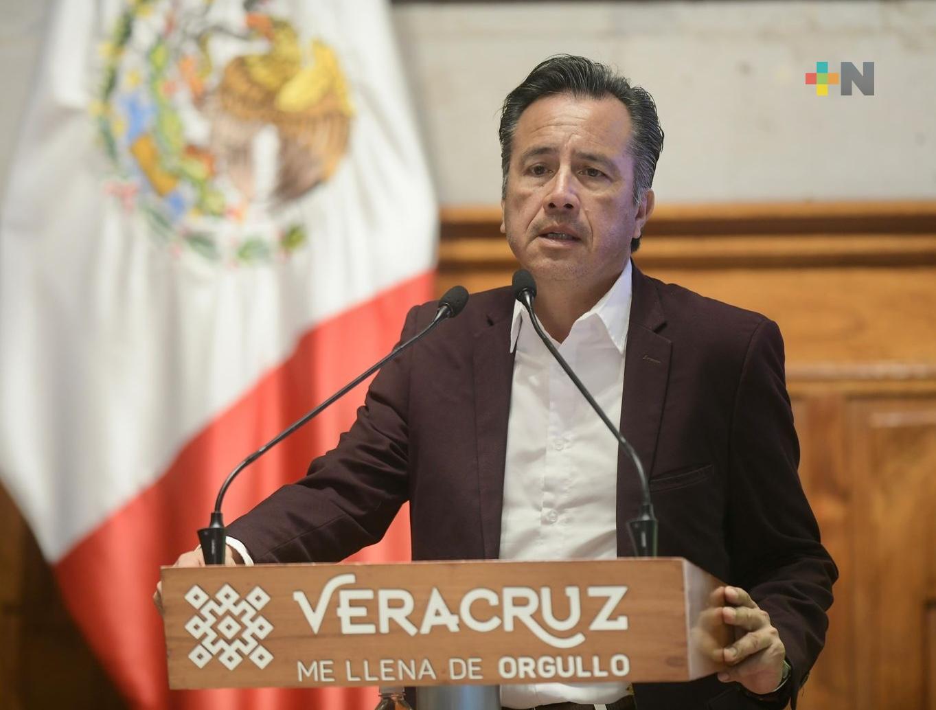 Cuitláhuac García descarta más cambios en la Secretaría de Gobierno