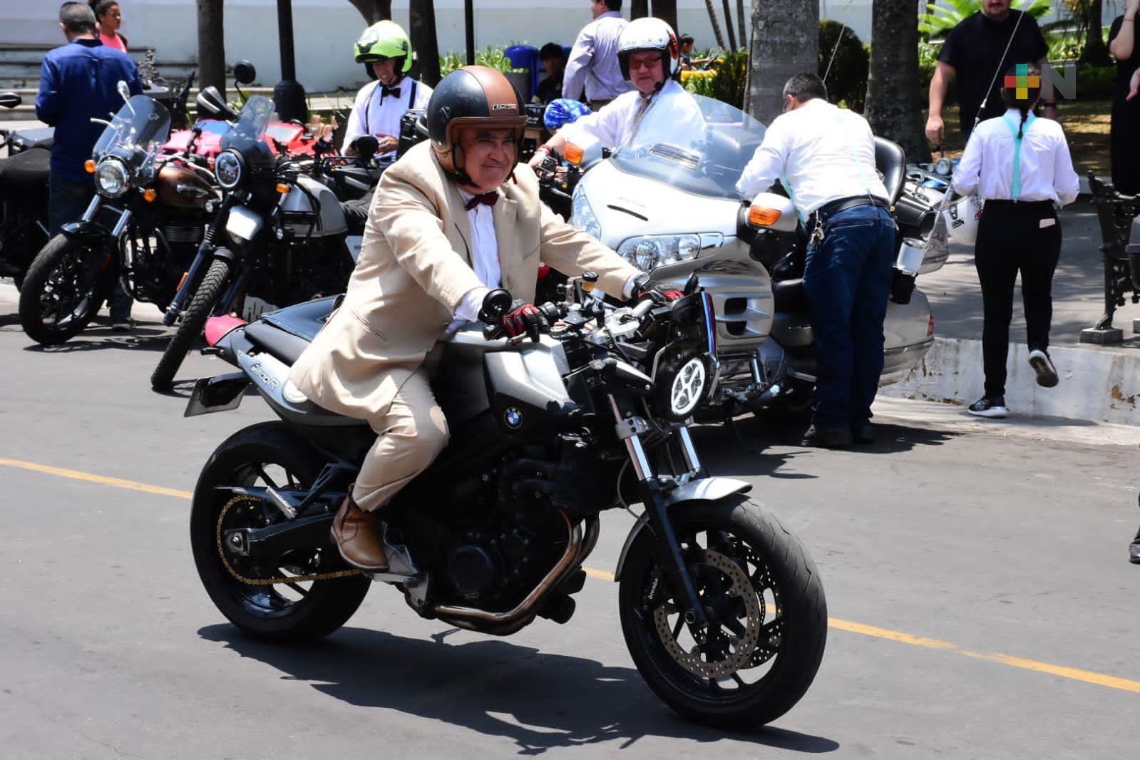 Realizan Rodada «Caballeros distinguidos» en Fortín