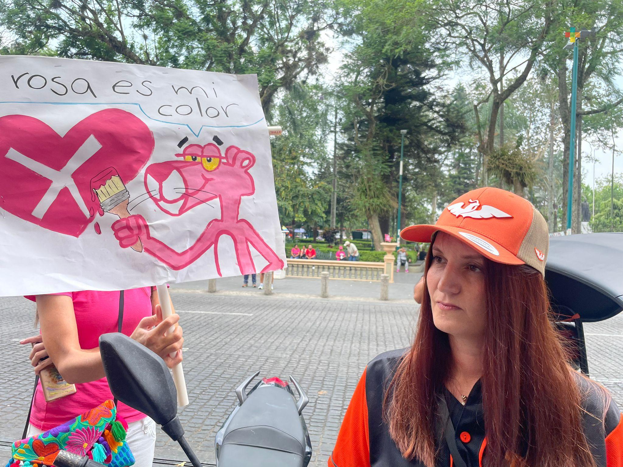 Agreden integrantes de Marea Rosa a candidatos de MC en Xalapa