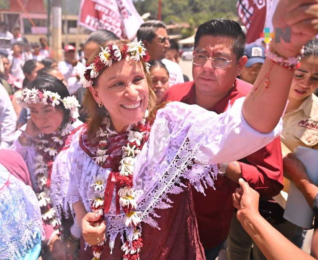 Seré la mejor promotora de nuestro estado, Veracruz: Rocío Nahle