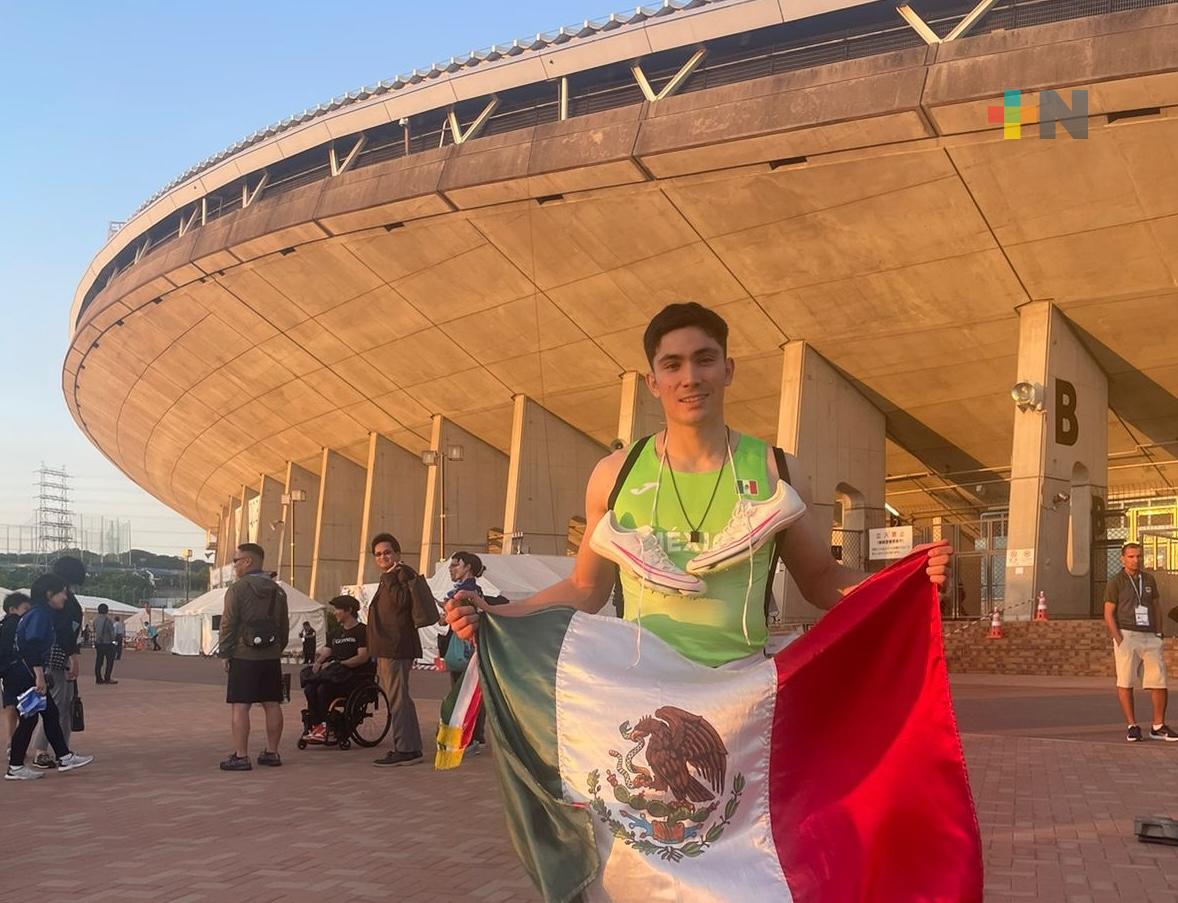Rodolfo Chessani gana bronce en Mundial de Paraatletismo de Kobe, Japón
