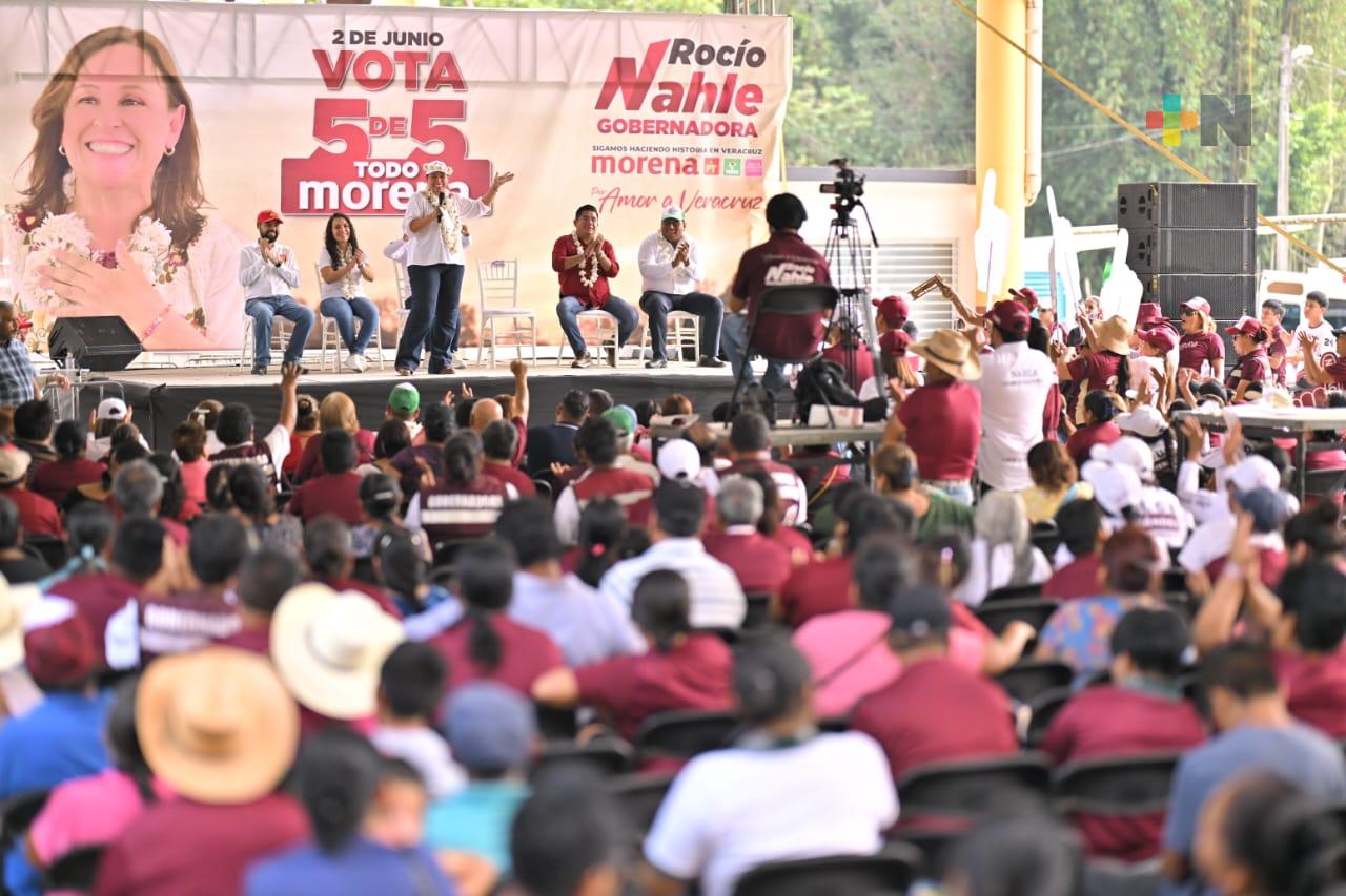 El pueblo organizado será el mejor vigilante del voto, este 2 de junio: Rocío Nahle