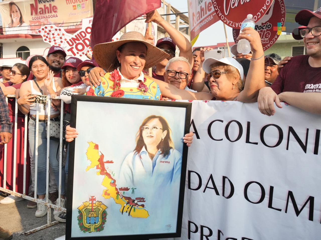 Ni relleno sanitario ni caseta de peaje, compromete Rocío Nahle en Nanchital