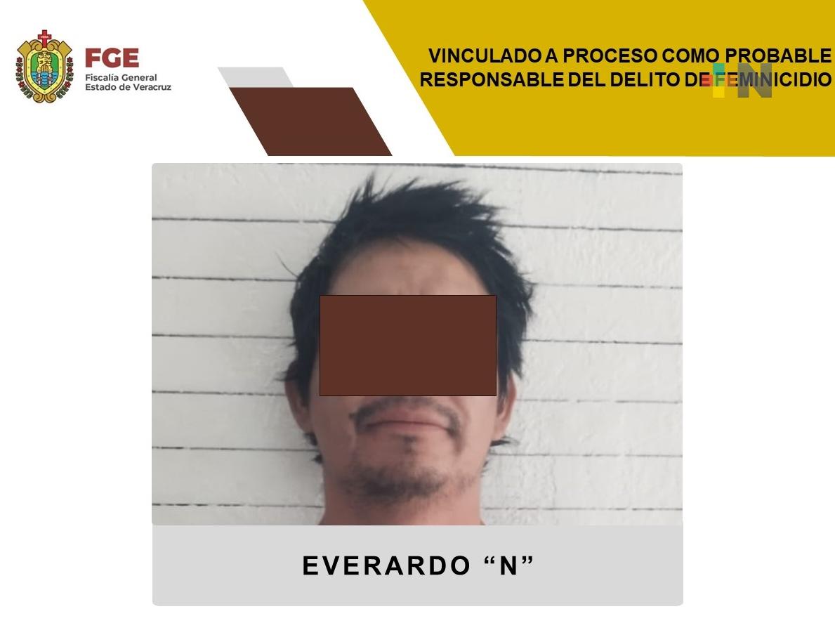 Everardo «N» es vinculado a proceso como probable responsable de feminicidio