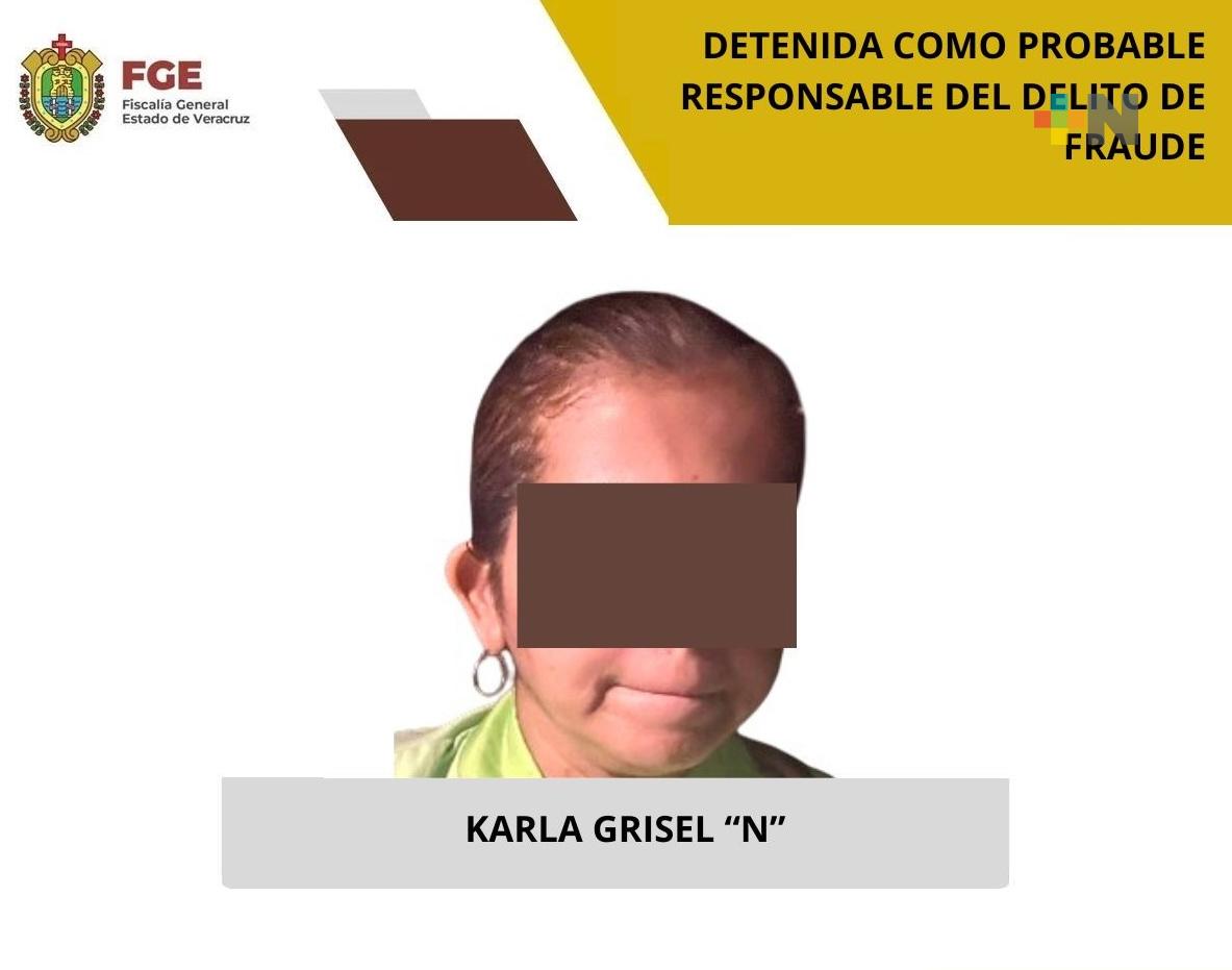 FGE detiene a presunta defraudadora