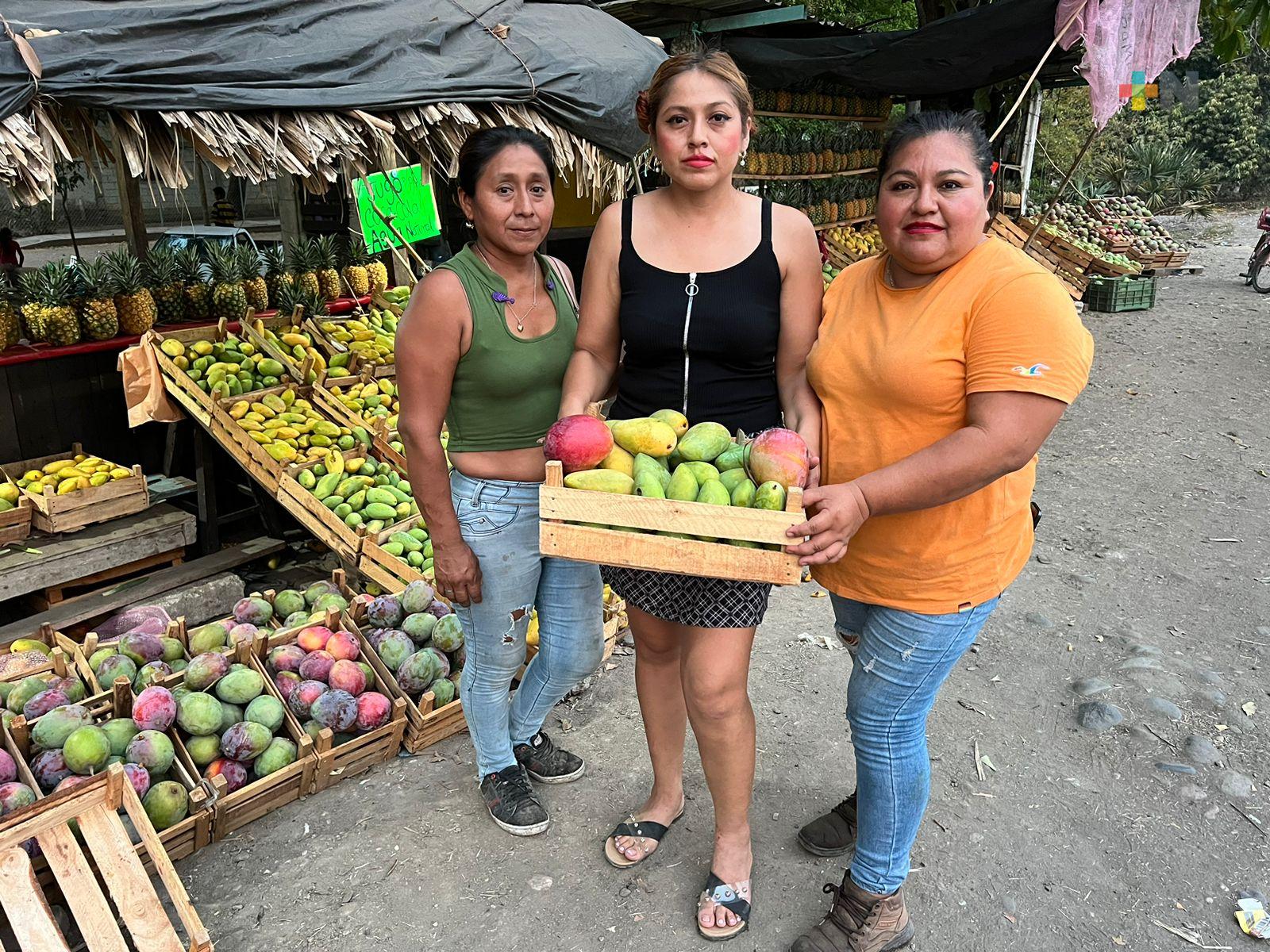 Alcanza buen precio la reja de mango en la Cuenca del Papaloapan