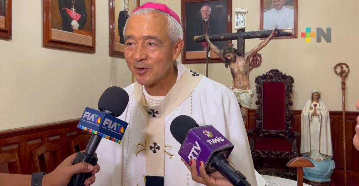 Arzobispo de Xalapa exhorta a ciudadanía a votar el 2 de junio