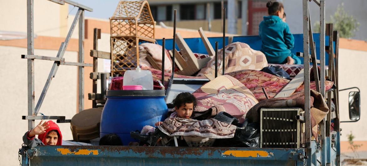 Gaza: Los desplazados de Rafah suman ya 800 mil personas