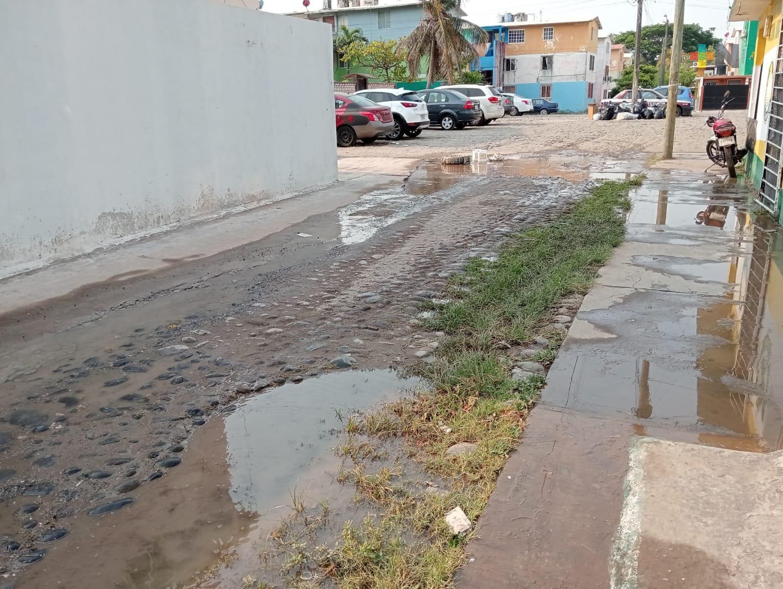 Grupo MAS sin atender fuga de agua en Medano de Buenavista