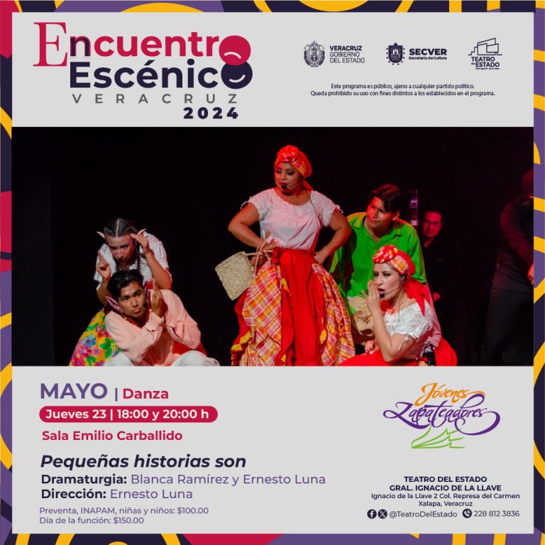 Invitan a primera presentación del Encuentro Escénico Veracruz 2024