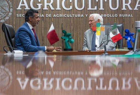 Reforzarán México y Qatar cooperación tecnológica y comercial en sector agrícola