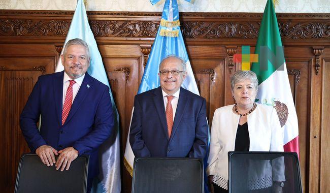 México, Guatemala y Honduras firman memorándum de entendimiento en cooperación consular
