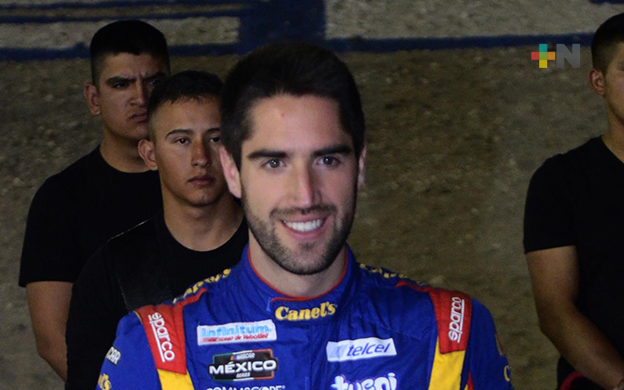 Para Rubén García Jr. la temperatura en NASCAR México Monterrey es un gran reto