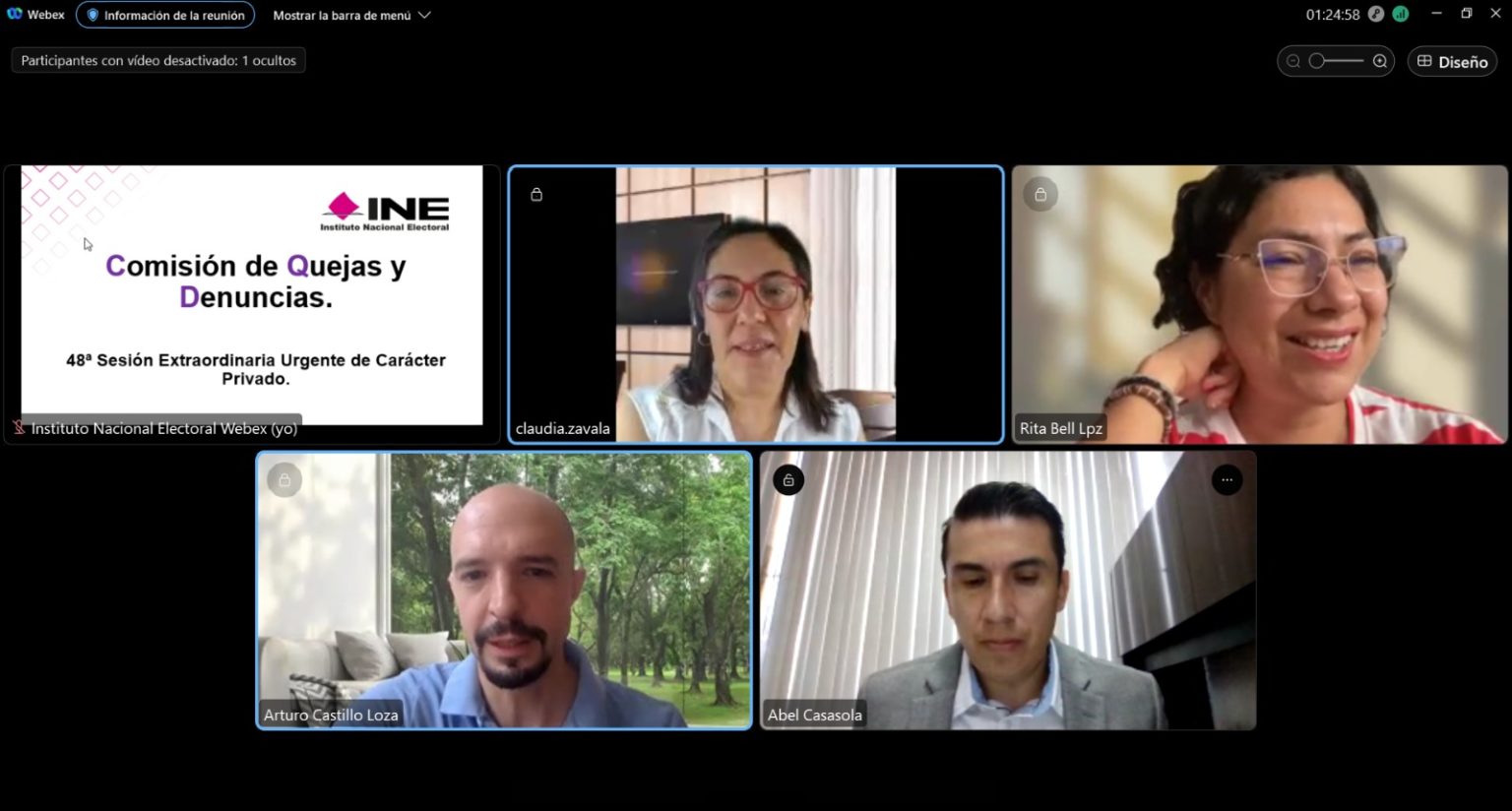 Ordena INE suprimir del Segundo Debate Presidencial manifestaciones en contra del partido Morena