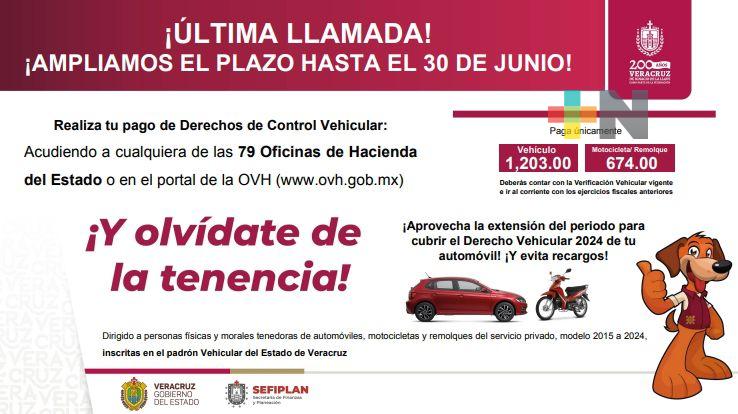 Hasta el 30 de junio se podrán regularizar vehículos: Sefiplan