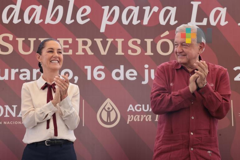 Presidente López Obrador y Claudia Sheinbaum visitarán Veracruz y Oaxaca, este fin de semana