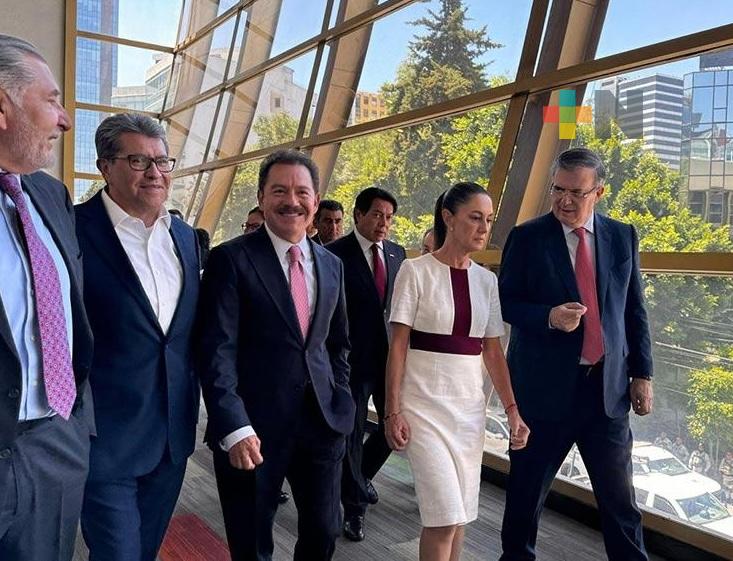 Reunión con la presidenta electa y legisladores electos confirma principios y unidad en Morena