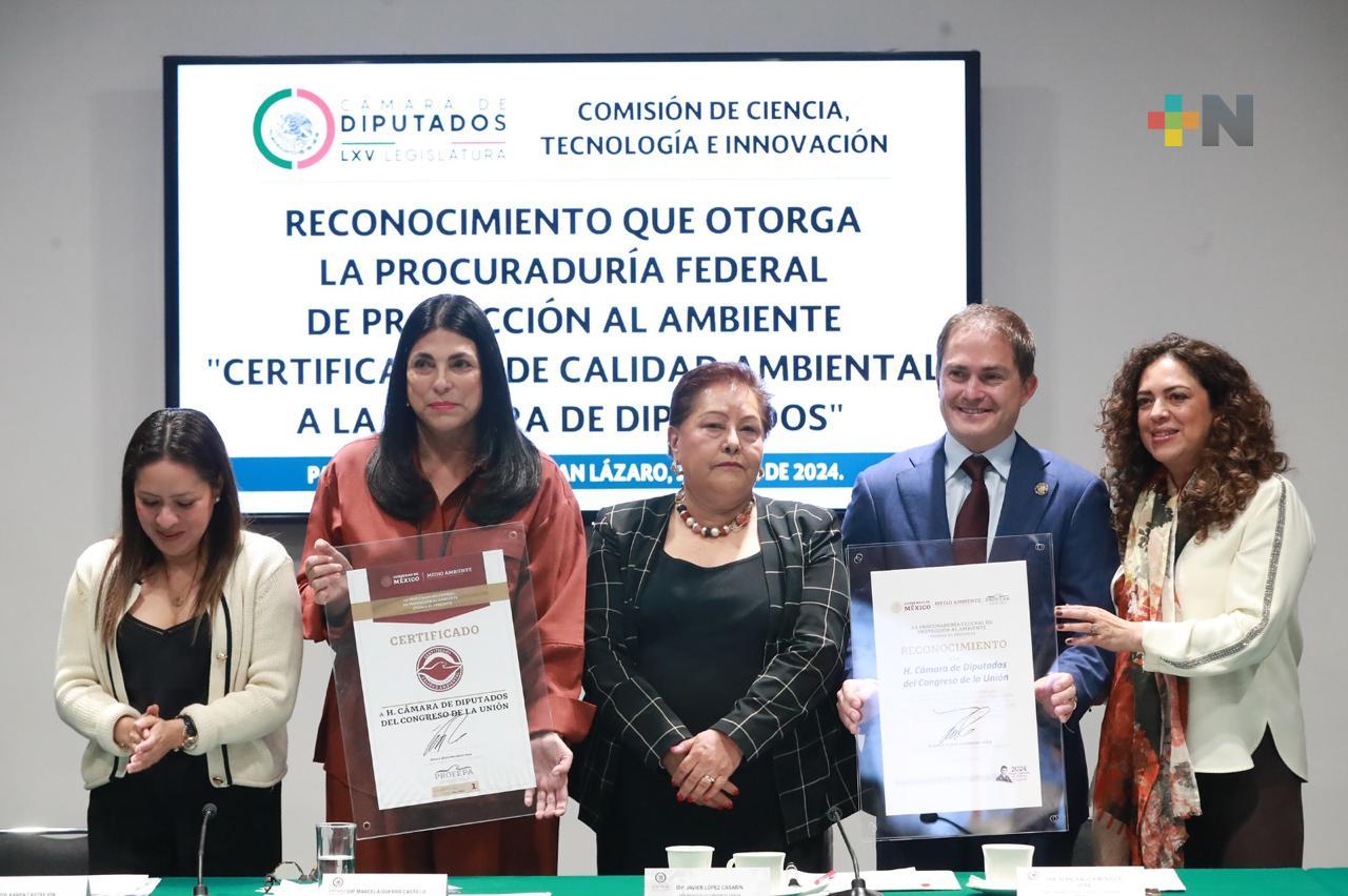 Cámara de Diputados dio un paso importante en su compromiso con el medio ambiente y la sustentabilidad