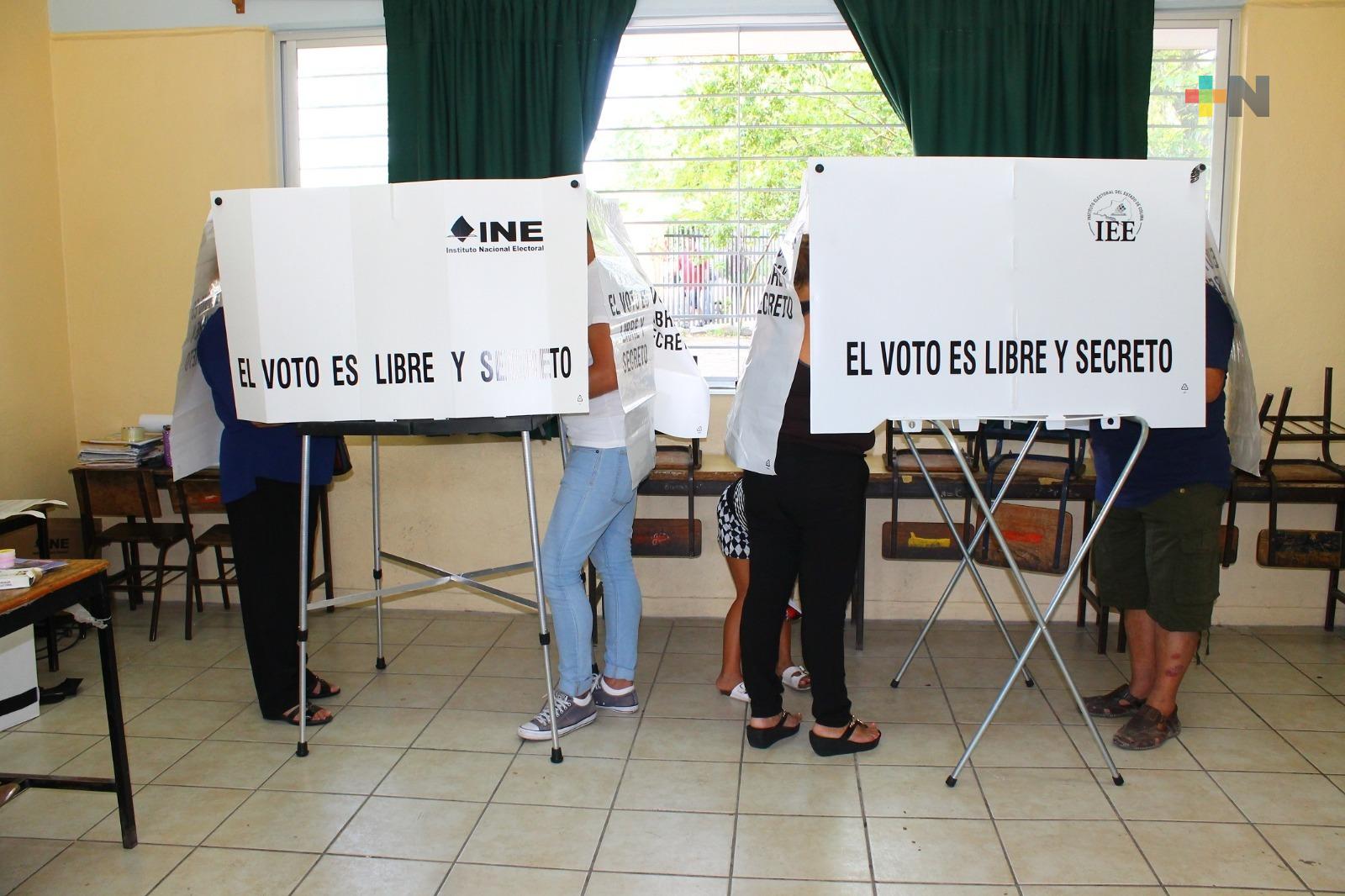 En estas elecciones, con su voto ¿qué se elige en el estado de Veracruz?