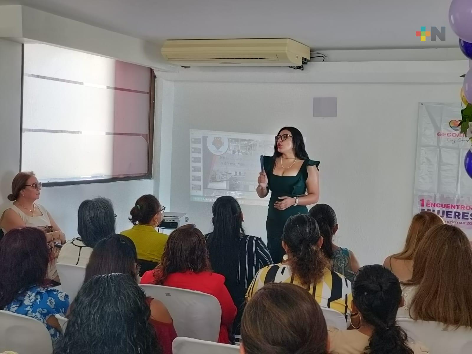 Agrupación Mujeres Líderes del Sur se adhiere al SNIAM