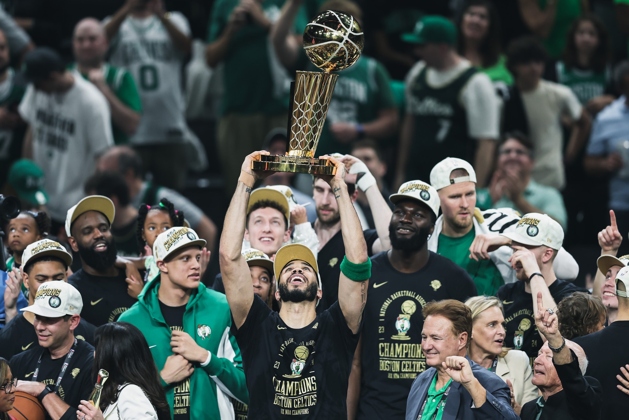 Celtics de Boston son campeones en el basquetbol de la NBA