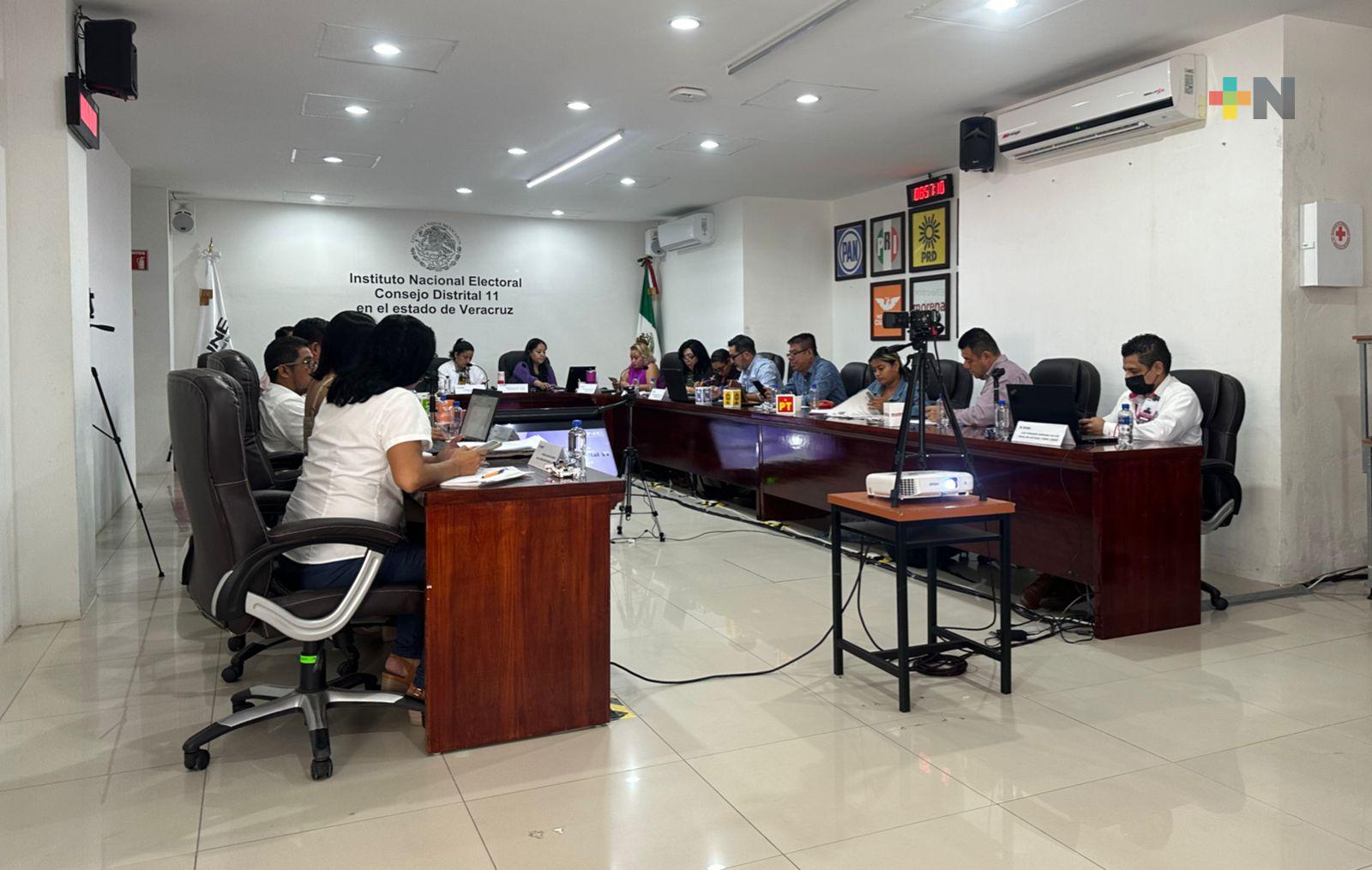 Reporta INE importante retraso en instalación de casillas en Coatza por falta de funcionarios