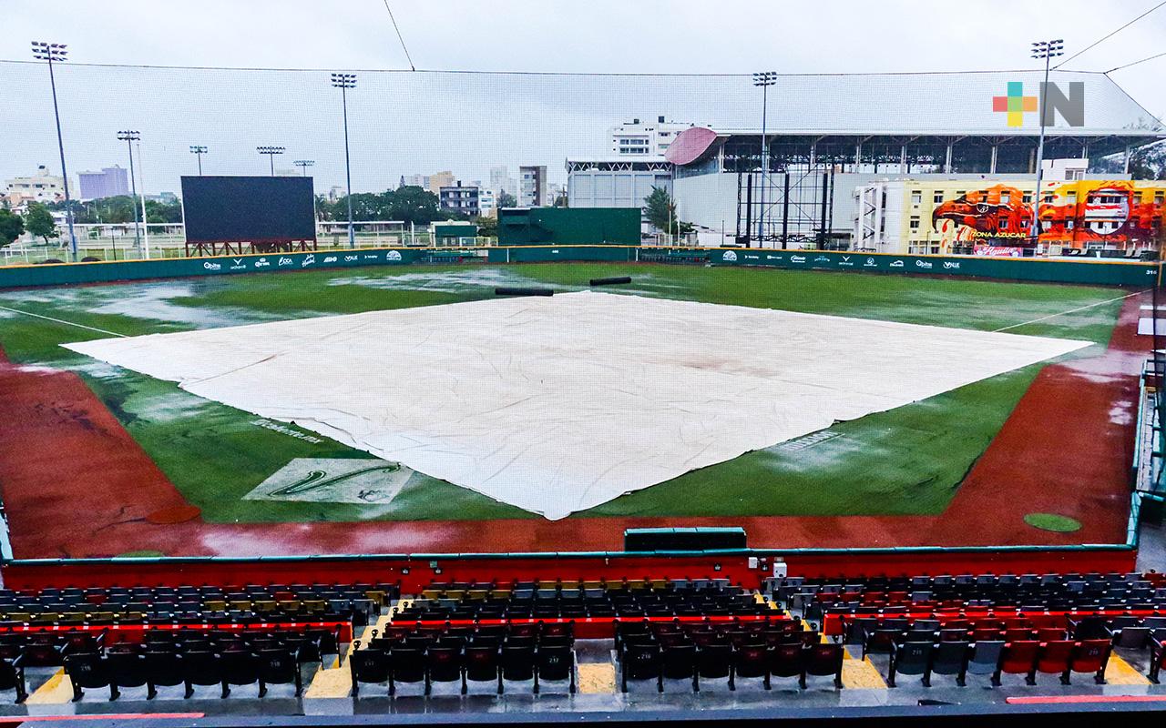 Por lluvia se pospone el tercero de la serie entre El Águila y Olmecas