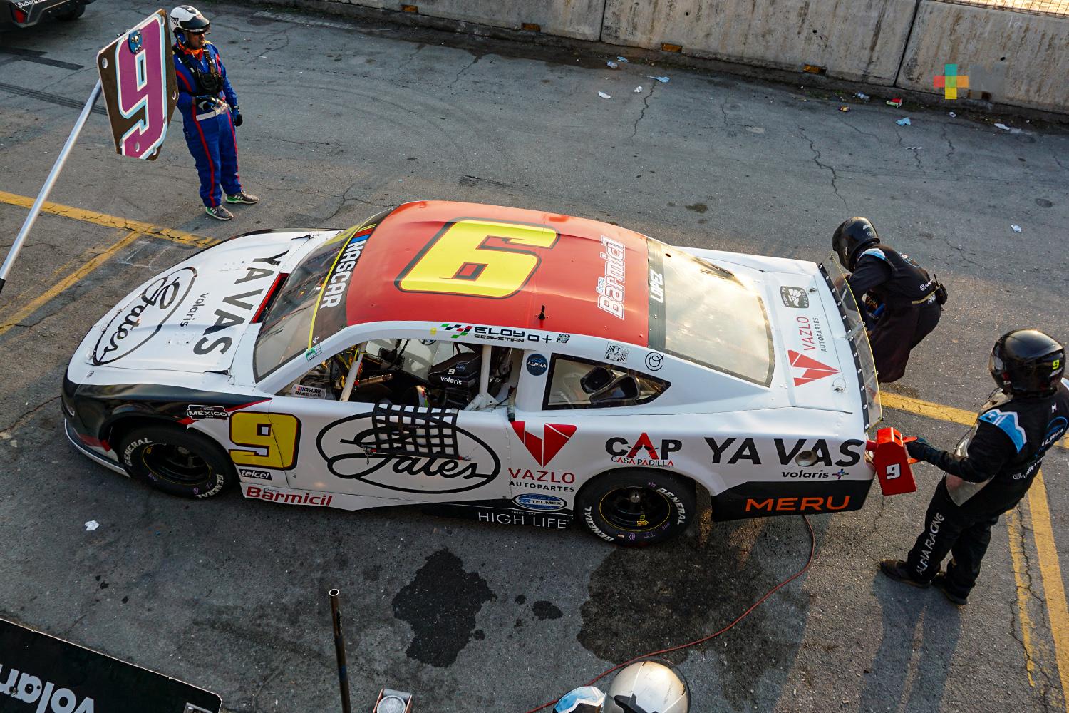 Dupla del Alpha Racing entre los 10 mejores de NASCAR México Series
